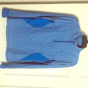 Champion blue half zip jacket